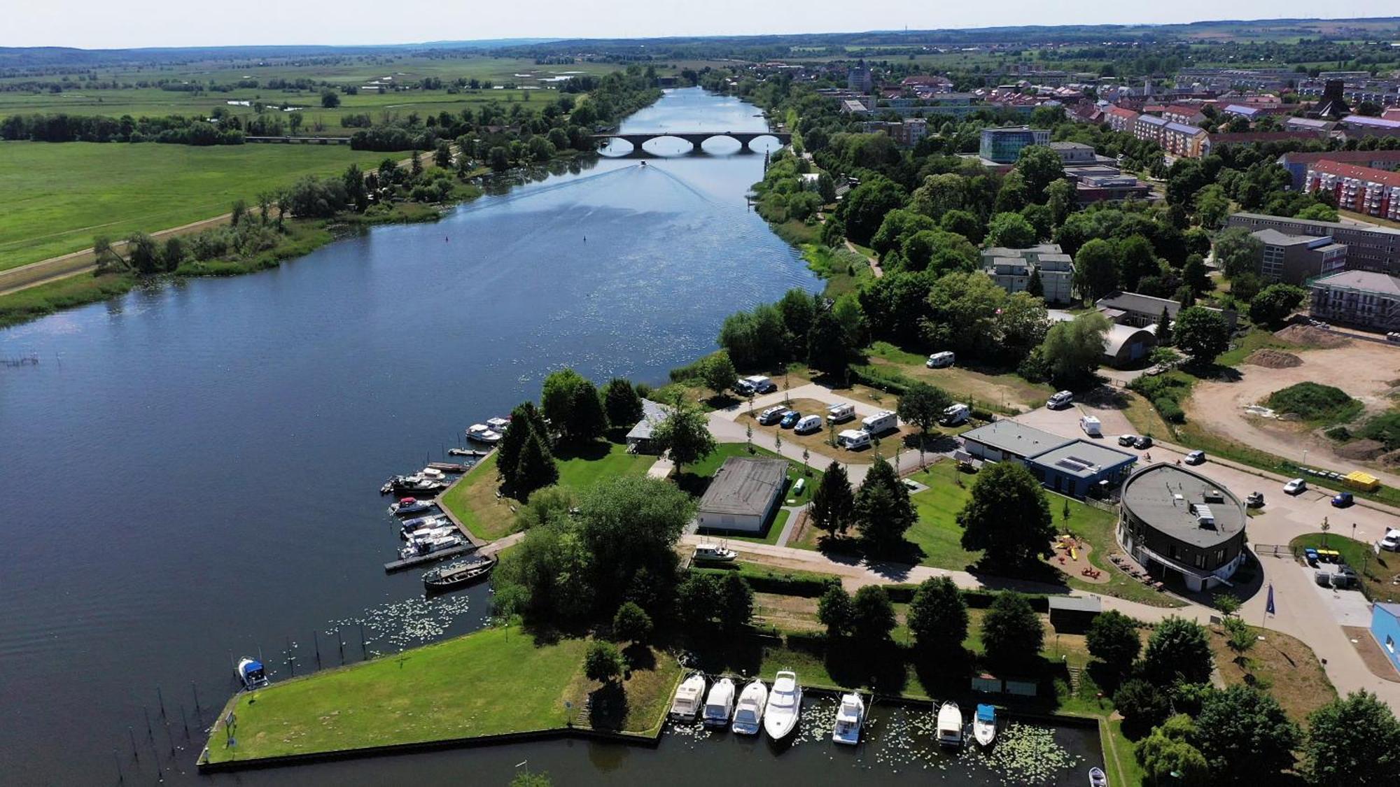 Appartamento Stroamcamp Schwedt an der Oder Esterno foto